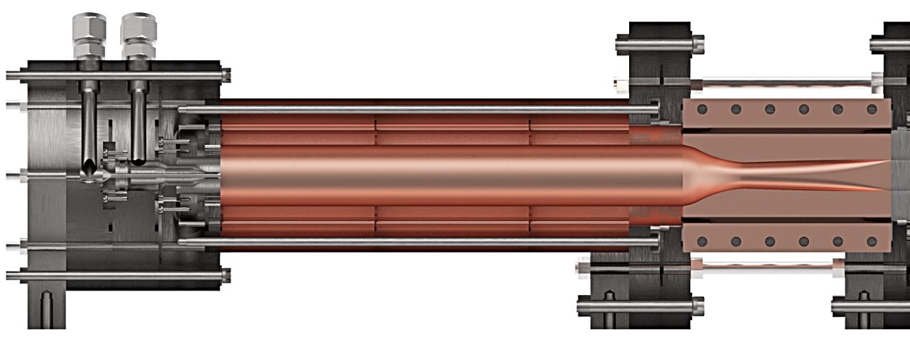 Small rocket combustor(Vitiation Air Heater) 사진